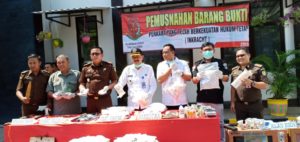 Pemusnahan Barang Bukti