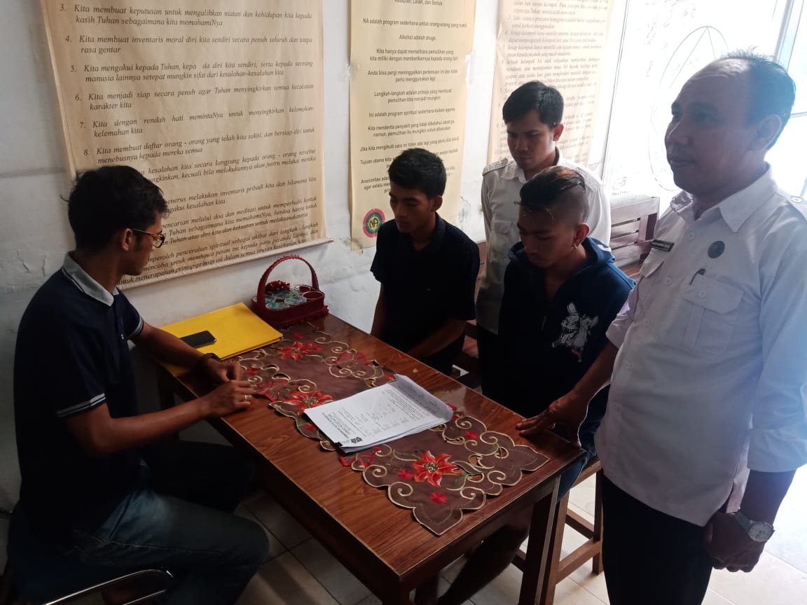 Pengantaran Residen/Klien ke Tempat Rehabilitasi