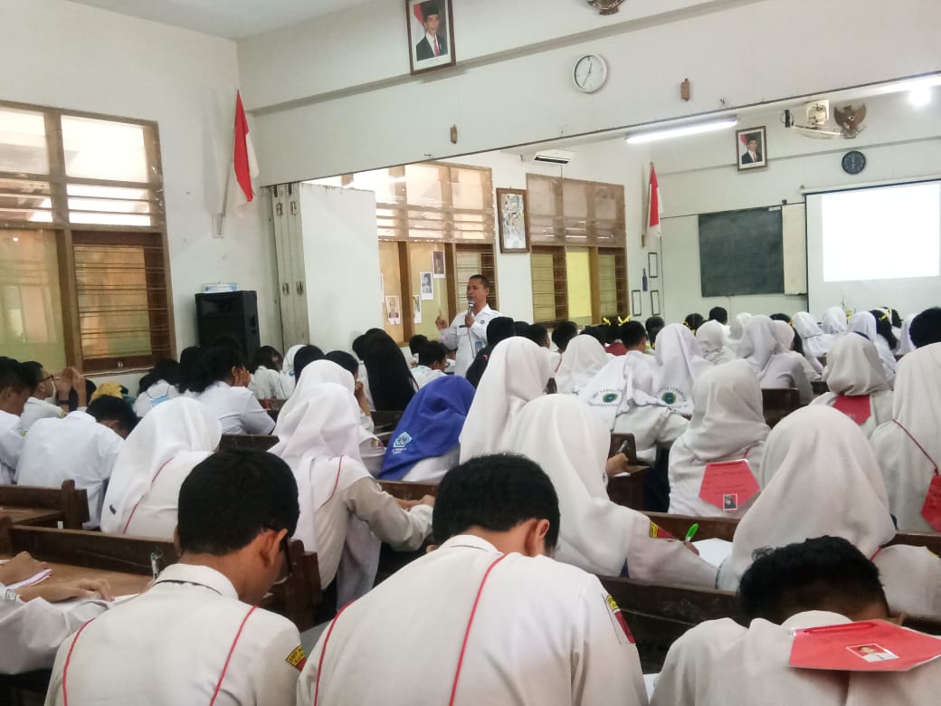 Sosialisasi P4GN dlm rangka MPLS kepada Pelajar SMP-SMA GIKI 3