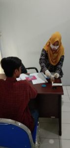 Pelaksanaan kegiatan Konseling Klien rawat jalan BNNK Surabaya