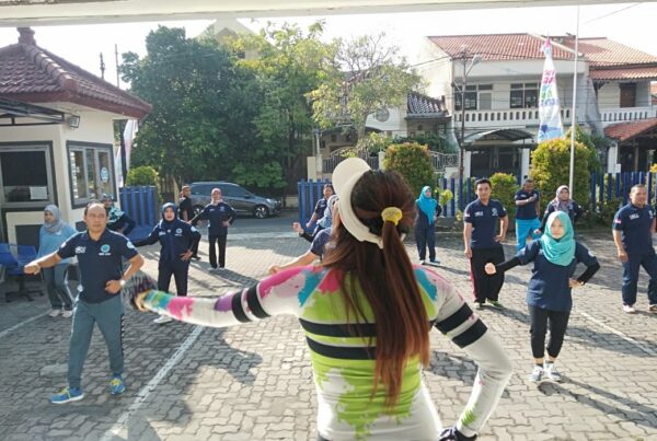 Pembinaan Jasmani kepada Pegawai BNN Kota Surabaya