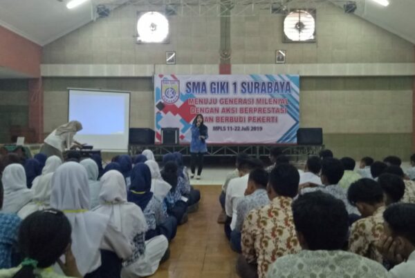 Sosialisasi P4GN dlm rangka MPLS kepada Pelajar SMA GIKI 1