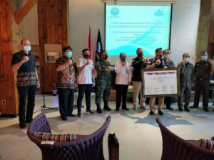 Pencanangan Zona Integritas di Lingkungan BNN Kota Surabaya