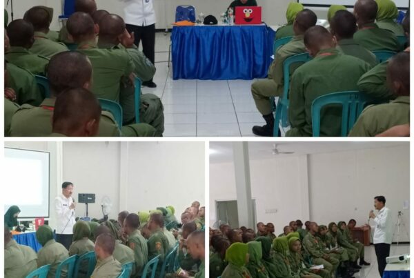 Sosialisasi P4GN dlm rangka Suskalak Linmas Kota Surabaya Angkatan XLVI Th 2019