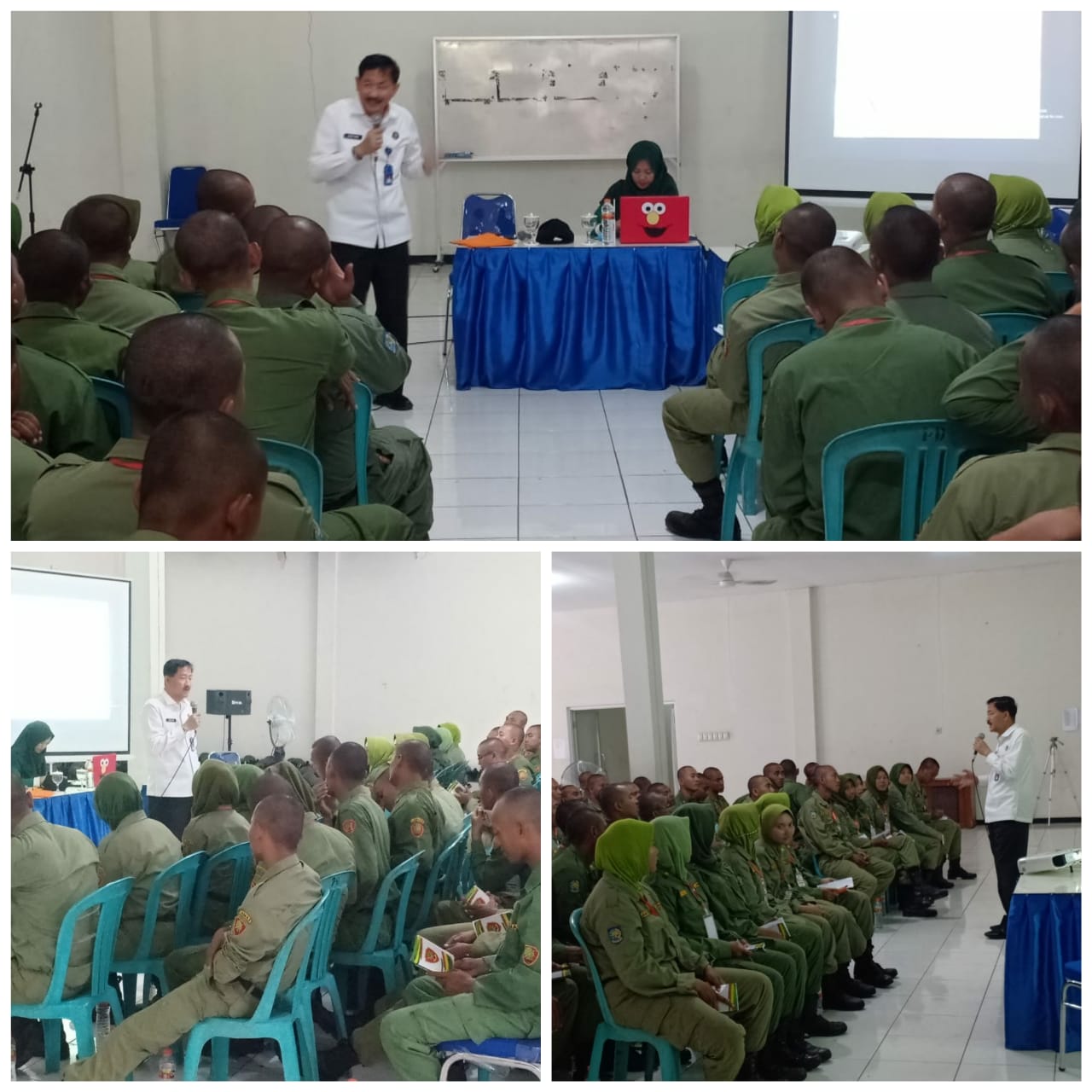 Sosialisasi P4GN dlm rangka Suskalak Linmas Kota Surabaya Angkatan XLVI Th 2019
