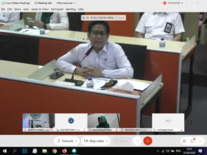 Virtual Meeting On Going di Lingkungan BNN