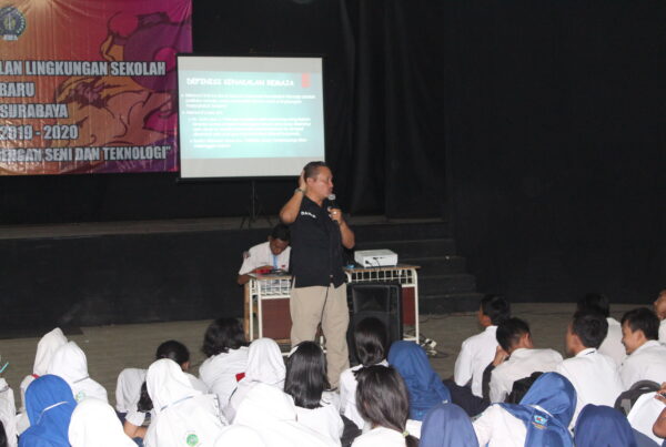 Sosialisasi P4GN dalam rangka MPLS kepada Pelajar SMKN 12