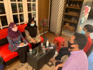 Monitoring dan Evaluasi (MONEV) ke Lembaga Rehabilitasi Masyarakat