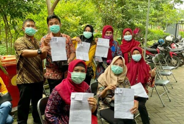 Vaksin Covid-19 Pegawai BNN Kota Surabaya
