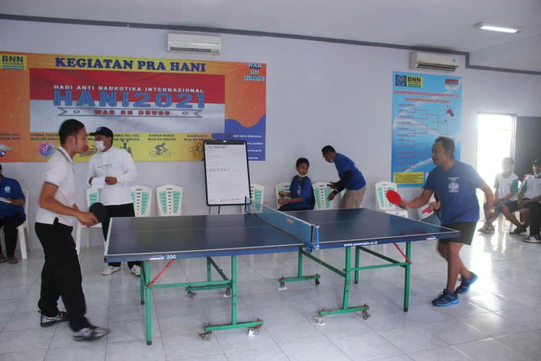 Kegiatan Pra HANI 2021 #SmashOnDrugs