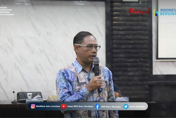 Sosialisasi Bahaya Narkoba Mendukung Kelurahan Bersih Narkoba & Kampung Tangguh Ancaman Narkoba di Kota Surabaya