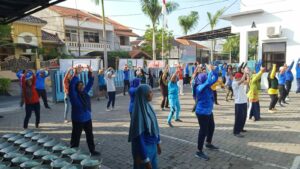 BNN Kota Surabaya Gelar Senam Sehat Bersama untuk Sambut HANI 2024