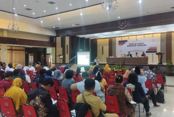 Kepala BNN Kota Surabaya Menjadi Narasumber Pada Kegiatan Sosialisasi Produk Hukum Tentang Peraturan Daerah Nomor 4 Tahun 2023 tentang Kepemudaan