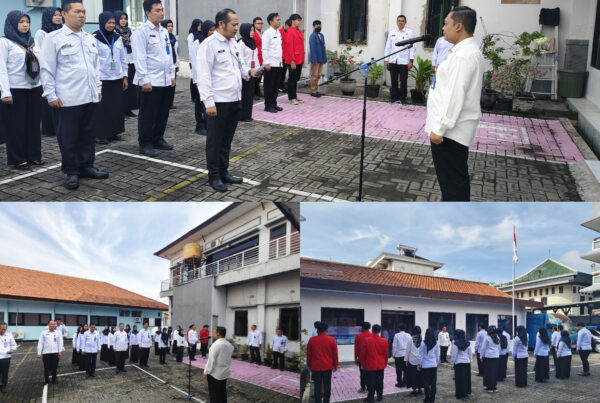APEL PAGI PEGAWAI DI LINGKUNGAN BNN KOTA SURABAYA
