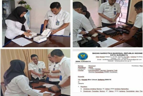 Pelaksanaan Opname Fisik Barang Persediaan Semester II TA. 2024 di BNN Kota Surabaya