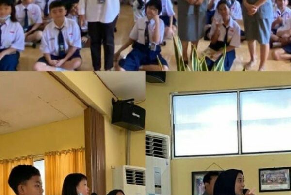 SOSIALISASI P4GN DAN DEKLARASI ANTI NARKOBA DI SMP KATOLIK ST. VINCENTIUS SURABAYA