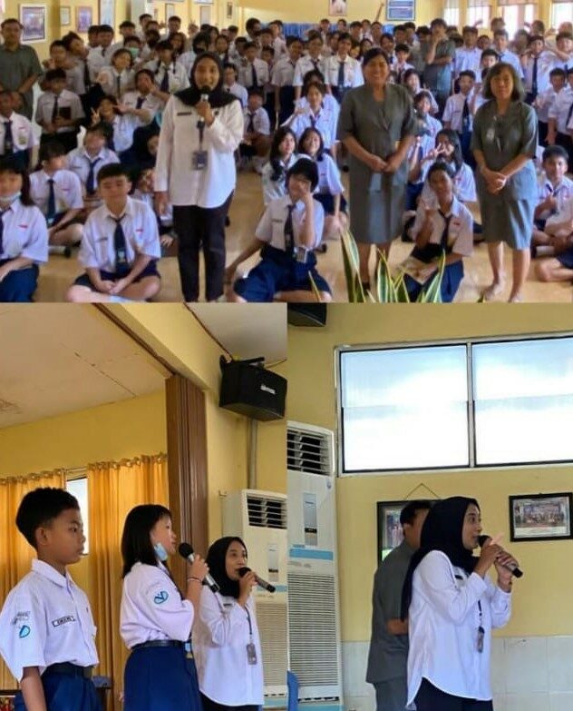 SOSIALISASI P4GN DAN DEKLARASI ANTI NARKOBA DI SMP KATOLIK ST. VINCENTIUS SURABAYA SOSIALISASI P4GN DAN DEKLARASI ANTI NARKOBA DI SMP KATOLIK ST. VINCENTIUS SURABAYA
