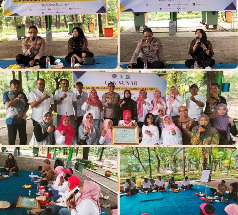 Cangkrukan Surabaya Wani Bersinar (CAK SUNAR) Bersama Tim Penggiat P4GN Kelurahan Wonorejo Cangkrukan Surabaya Wani Bersinar (CAK SUNAR) Bersama Tim Penggiat P4GN Kelurahan Wonorejo