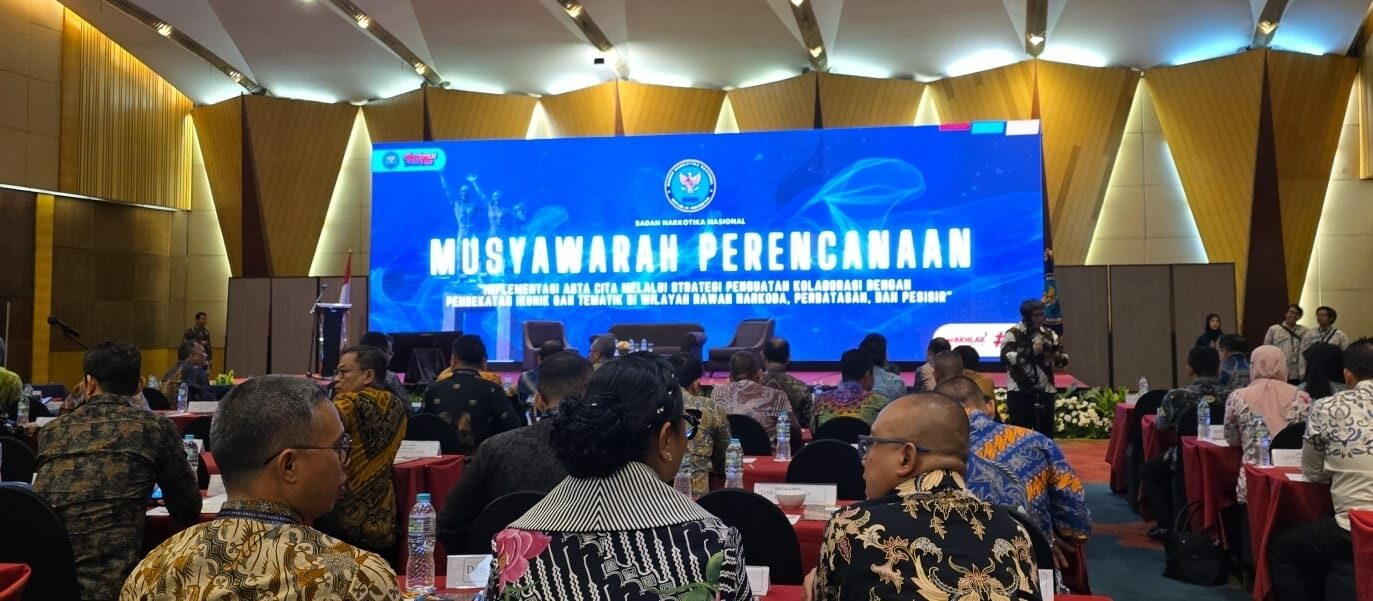 Kepala Badan Narkotika Nasional Kota Surabaya Menghadiri acara kegiatan Musyawarah Perencanaan BNN RI Tahun 2025 Kepala Badan Narkotika Nasional Kota Surabaya