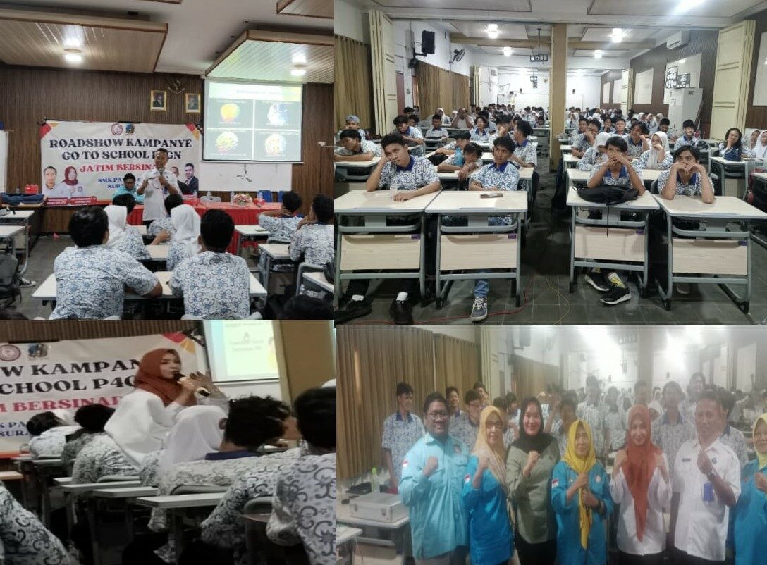 ROAD SHOW KAMPANYE GO TO SCHOOL P4GN BERSAMA DPD GMDM JAWA TIMUR ROAD SHOW KAMPANYE GO TO SCHOOL P4GN BERSAMA DPD GMDM JAWA TIMUR
