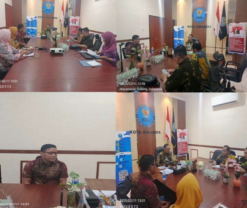 KUNJUNGAN PIMPINAN LRKM SAWAHITA NUSANTARA SIDOARJO KE BNN KOTA SURABAYA KUNJUNGAN PIMPINAN LRKM SAWAHITA NUSANTARA SIDOARJO KE BNN KOTA SURABAYA