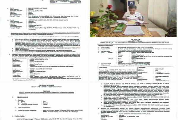 BNN Kota Surabaya Lakukan Pemeriksaan Dokumen Permohonan Asesmen Terpadu