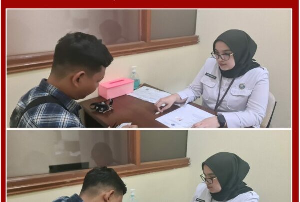 BNN Kota Surabaya Laksanakan Penerimaan dan Asesmen Awal Klien Rawat Jalan