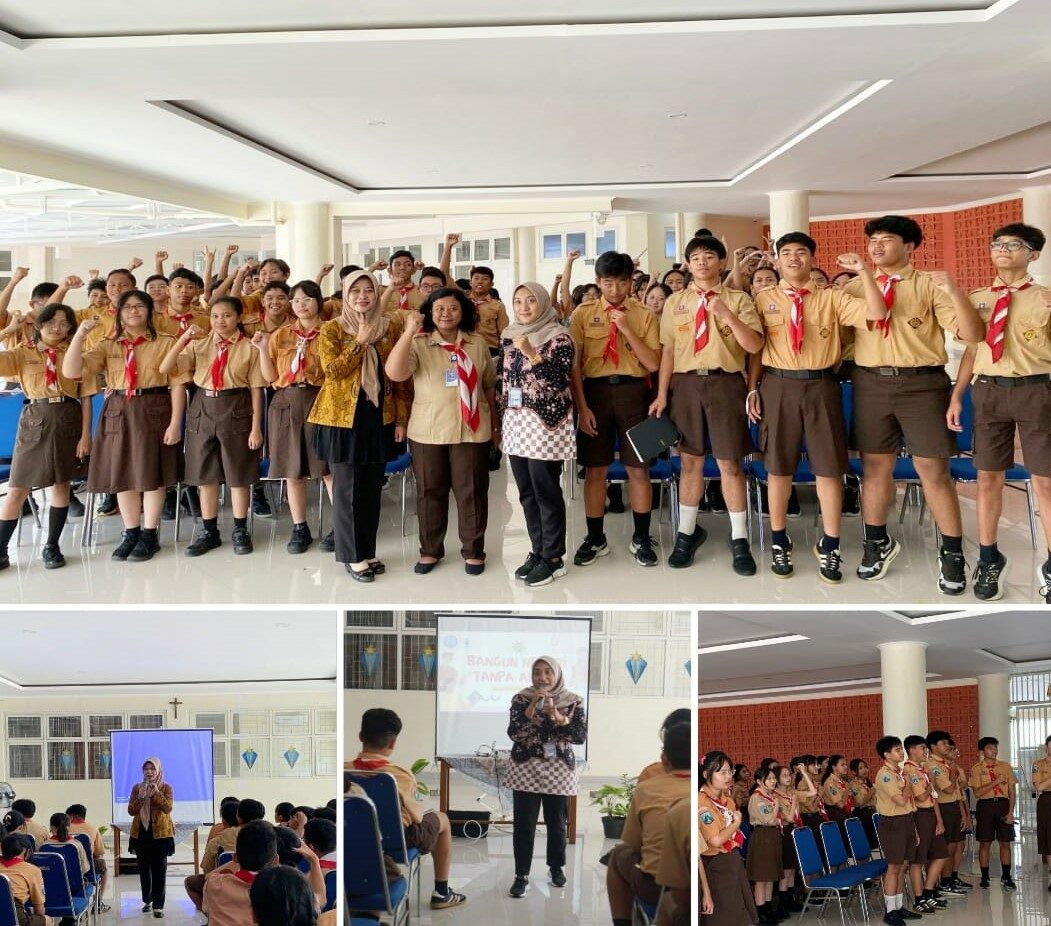 BNN Kota Surabaya Gelar Sosialisasi Pencegahan dan Bahaya Narkoba di SMP Santo Yosef BNN Kota Surabaya Gelar Sosialisasi Pencegahan dan Bahaya Narkoba di SMP Santo Yosef
