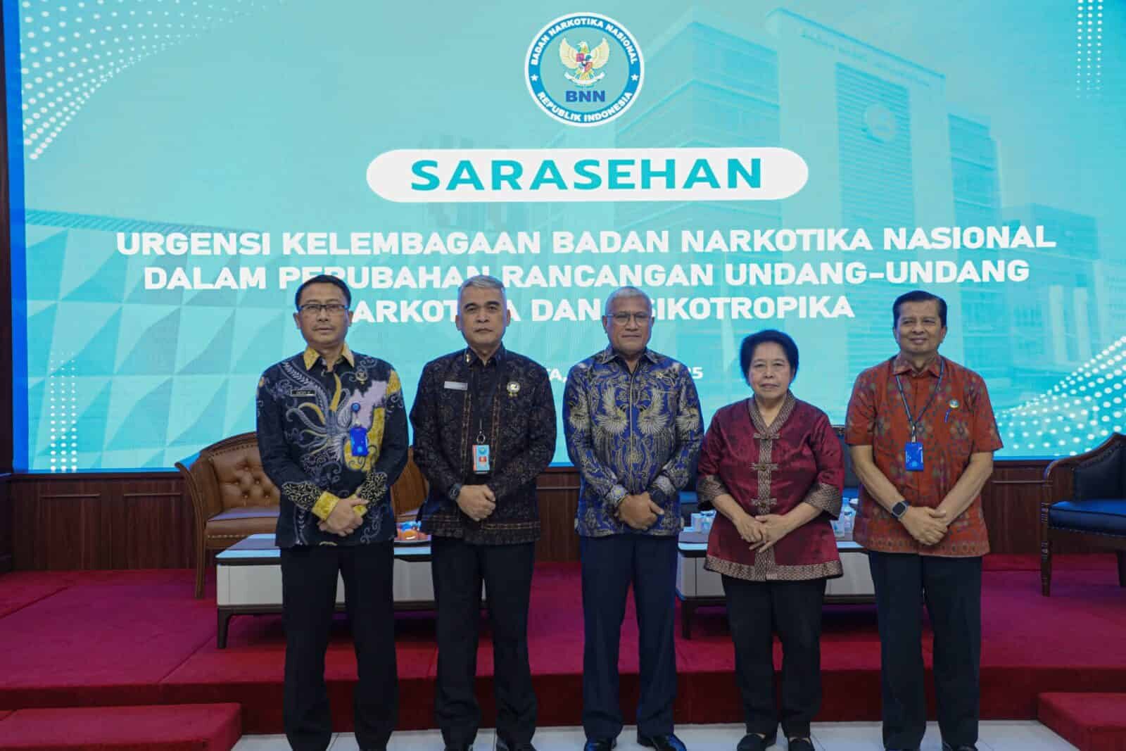 PERKUAT KEWENANGAN DAN PERAN KELEMBAGAAN, BNN BAHAS REVISI UU NARKOTIKA PERKUAT KEWENANGAN DAN PERAN KELEMBAGAAN, BNN BAHAS REVISI UU NARKOTIKA