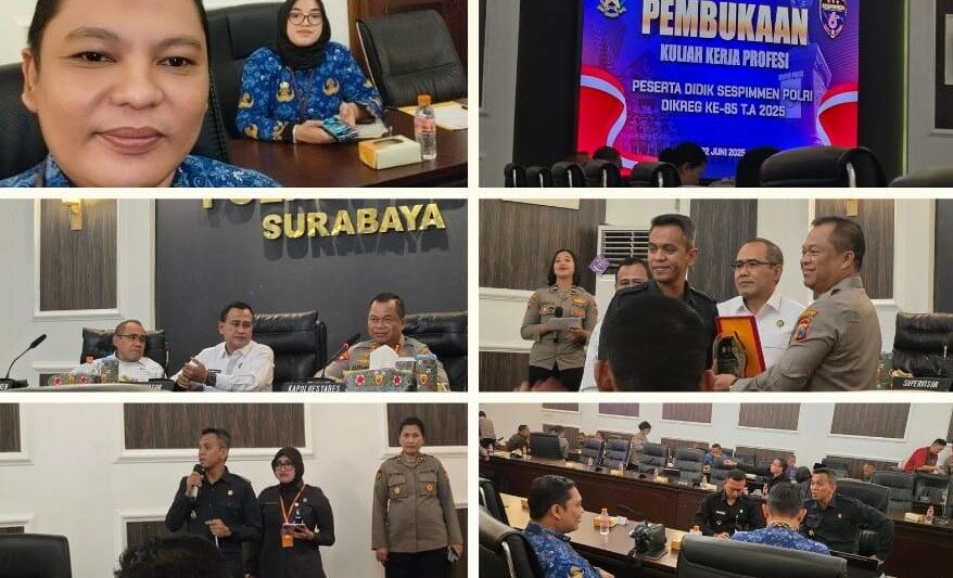 BNN Kota Surabaya Hadiri Pembukaan KKP Sespimmen Polri Dikreg ke-65 TA 2025 BNN Kota Surabaya Hadiri Pembukaan KKP Sespimmen Polri Dikreg ke-65 TA 2025