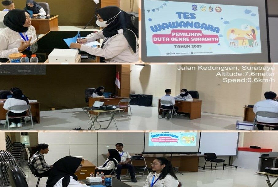 BNN Kota Surabaya Dukung Tes Wawancara Pemilihan Duta GenRe Kota Surabaya 2025 BNN Kota Surabaya Dukung Tes Wawancara Pemilihan Duta GenRe Kota Surabaya 2025