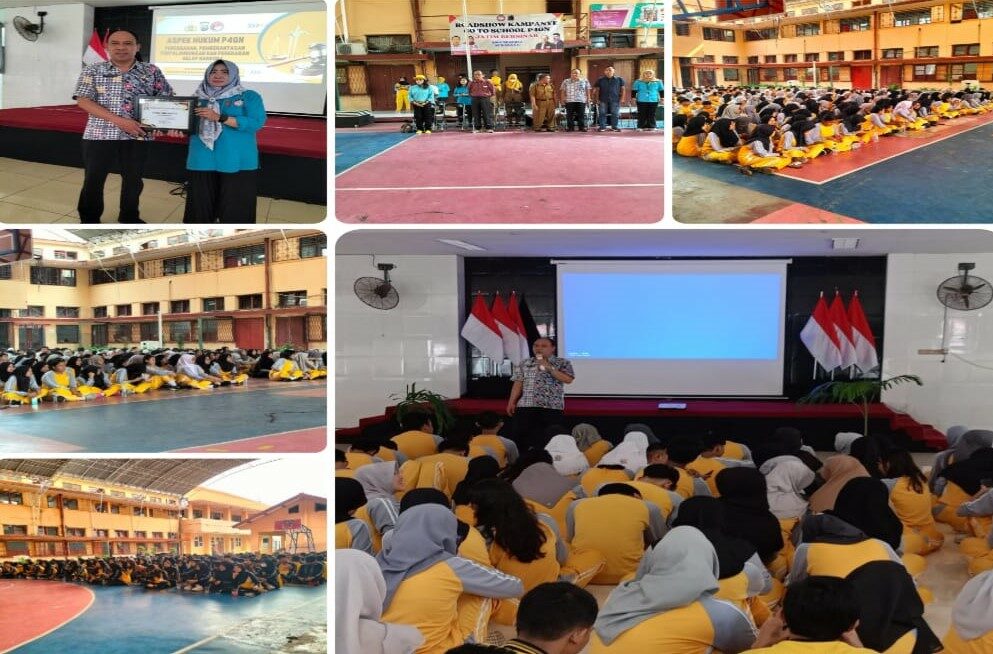 BNN Kota Surabaya Sosialisasikan P4GN dalam Roadshow Sekolah Bersinar BNN Kota Surabaya Sosialisasikan P4GN dalam Roadshow Sekolah Bersinar