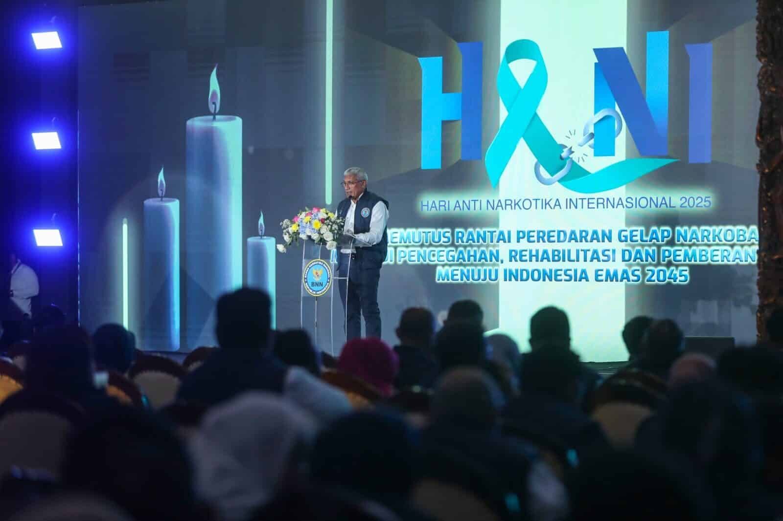 PERINGATAN HANI 2025: MEMUTUS RANTAI PEREDARAN GELAP NARKOBA MELALUI PENCEGAHAN, REHABILITASI, DAN PEMBERANTASAN MENUJU INDONESIA EMAS 2045